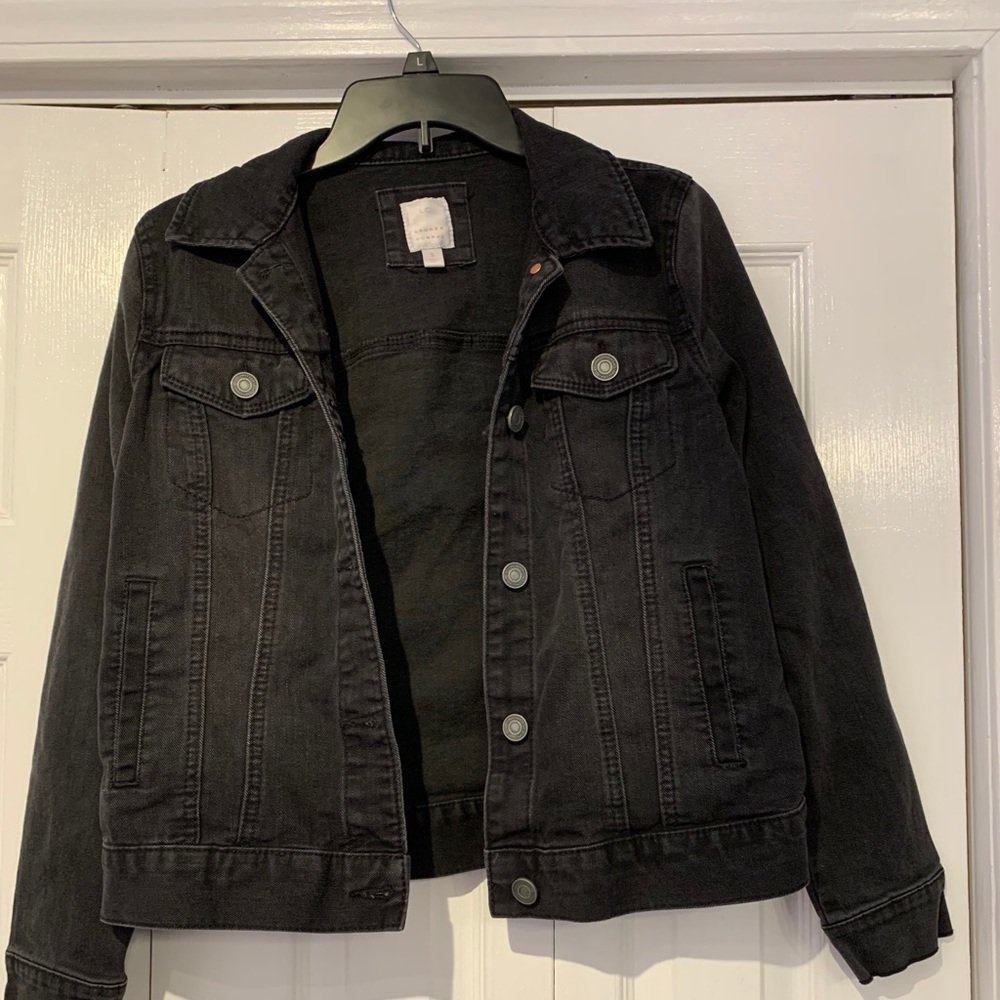 Black Jean Jacket